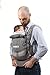 Je porte mon bébé Physiocarrier Porte-Bébé Tablier Eléphant poche Bleu Paon