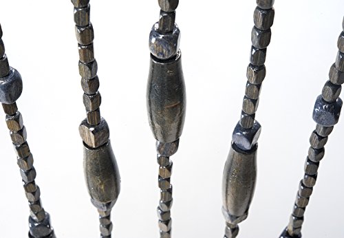 Türvorhang Perlenvorhang Deko Vorhang Holzperlenvorhang Gardine - 3