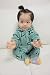 Vaenait Baby 0-24 Months Infant Winter Fleece Jumpsuit Rompers Twinkle Mint L