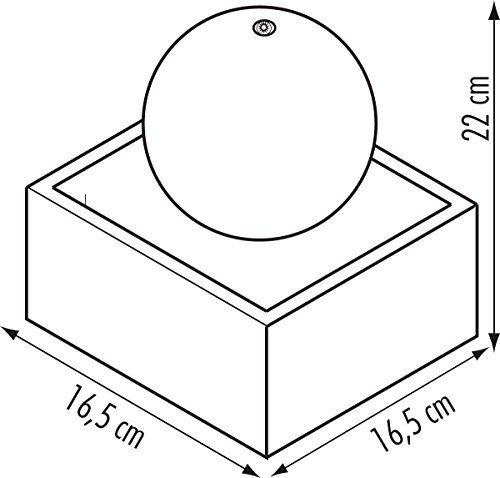 Edelstahl-Schieferbrunnen Kingston von seliger® - 3