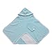 Produktbild Gallux Baby Badetuch unisex 100% Baumwolle angenehm weich (EC-BT-010 blau) 0,76m x 0,76m