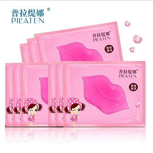 Anmas Box Collagene Cristallo Labbra Maschera Idratante Rimuove Pelle Morta Anti Screpolate Maschera - 20PCS