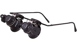 Occhiali D’Ingrandimento Levenhuk Zeno Vizor G2 Potenti e con Luce LED per Uso Professionale