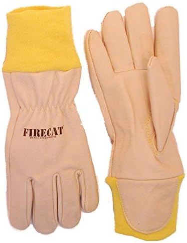 Red Steer Glove 15590-XXL Fire Cat Wildland Firefighting Glove, Kevlar Sleeve