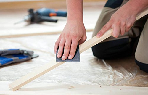 Schleifpapier Set, Seacue 36 Stück 400 to 3000 Grit Schleifpapier Sortiment Trocken/Nass Für Automobilschleifen Holzbearbeitung und Holzdrehen, 9 x 3,6 Zoll - 6