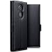 Produktbild TERRAPIN, Kompatibel mit Sony Xperia XA2 Ultra Hülle, ECHT Leder Börsen Tasche - Ultra Slim Fit - Betrachtungsstand - Kartenschlitze - Schwarz EINWEG