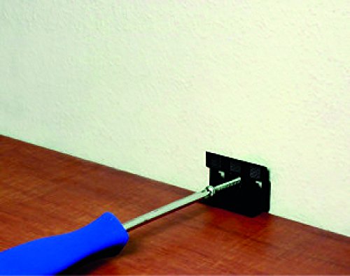 Haro Clips für Stecksockelleisten inkl. Clips, Schrauben, Dübel und Bohrschablone