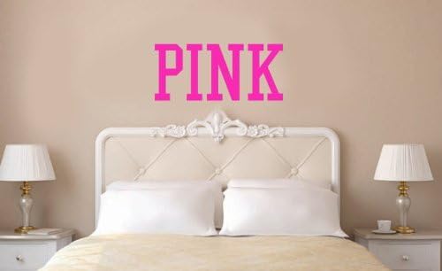 PINK Victoria's Secret Inspired Vinyl Wall Decal Sticker Art by Imprinted Designs