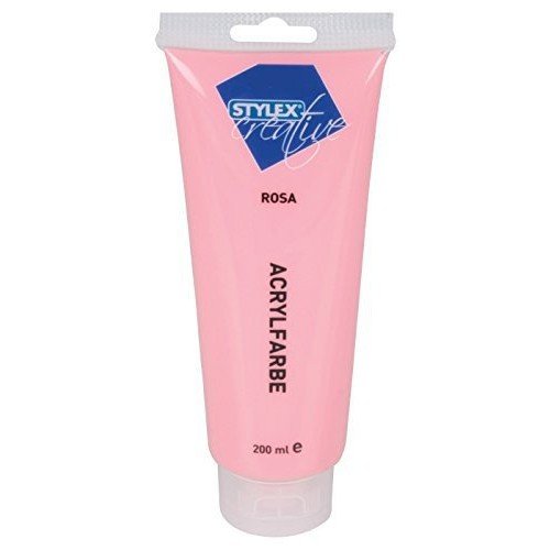 STYLEX 28528 Acrylfarbe,5 x 5 x 19,5 cm, rosa