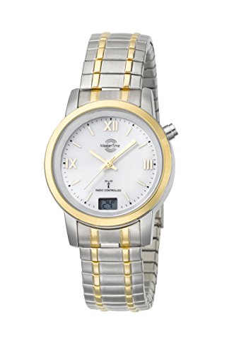 Master Time Funk Basic Series Damenuhr MTLA-10311-13M mit Zugband, Edelstahl-Zugband Armbanduhr Bicolor,Gold,Silber Master Time Funk Basic Series Damenuhr MTLA-10311-13M mit Zugband, Edelstahl-Zugband Armbanduhr Bicolor,Gold,Silber