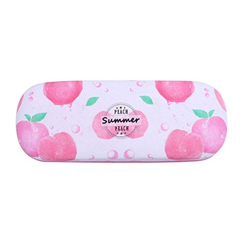 Tinkber Estuche portátil para gafas con motivos de frutas, Caja Estuche para Gafas, diseño de frutas, caja de almacenamiento