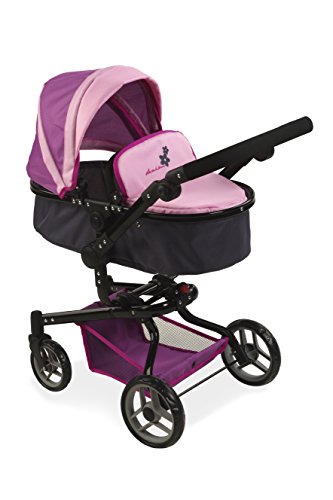 Arias 69 x 42 x 80 cm Denim Doll Hood Cart