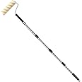Paint Roller with Extended Detachable Thickended Pole, Long Household Wall Painting Tool, Mural Brush for Walls and Ceiling (Paint Roller Kits)