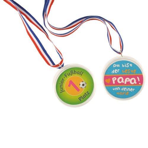 Preisvergleich Produktbild Medaille zum Selbstgestalten Sieger Medaillen Gewinner Super Podium