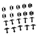 Produktbild Sharplace 10 Sätze Universal Clips Set Unterfahrschutz Getriebeschutz Motorschutz Zubehör - Schwarz