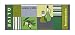 Produktbild Küchenläufer Buongusto, rutschfest & waschbar, schadstoffgeprüfter Küchenteppich in div. Motiven, Größe:67x250cm, Farbe:Olive