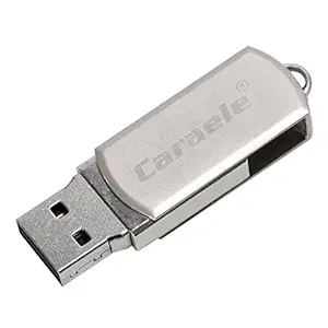 MAXBELL Metal USB 2.0 Flash Memory Stick Thumb U Disk Rotating Steel Body Pendrive for iPad/PC Tablet 128GB