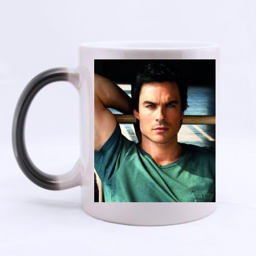 Mug for U The Vampire Diaries Ian Joseph Somerhalder Custom Morphing Mug Coffee Cup