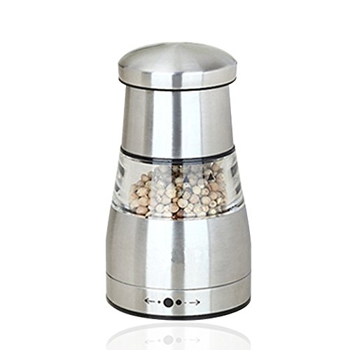 Hiifna Salz- und Pfeffermühle Gewürzmühle mit einstellbarem Mahlgrad und Keramikmahlwerk - 6