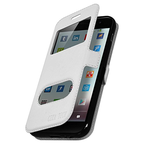 JOLLINI CEKA Funda con Ventanas para Alcatel OneTouch Idol 4 Protector Alcatel OneTouch Idol 4 Carcasa para Alcatel OneTouch Idol 4 - Blanco reviews JOLLINI CEKA Funda con Ventanas para Alcatel OneTouch Idol 4 Protector Alcatel OneTouch Idol 4 Carcasa para Alcatel OneTouch Idol 4 - Blanco