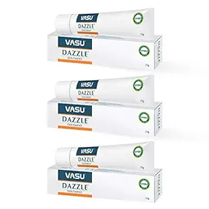 Vasu Dazzle Ointment Topical Pain Reliever, 25g (Pack of 3)