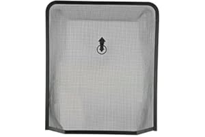 INGLENOOK Spark Guard Fireplace Fireside Screen Protector Fireguard Firescreen Black Cover Nursery Child Animal Protection Safety Tools