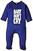 Absorba Boutique Baby Boys Capsule Mode Full Sleepsuit, Blue (blue 44), 0 - 3 Months