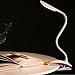 Produktbild Schreibtischlampe LED 360-Grad-Dreh Dimmbare Touch-Panel-Betrieb USB-Anschluss Schlafzimmer Büro Wei 3W