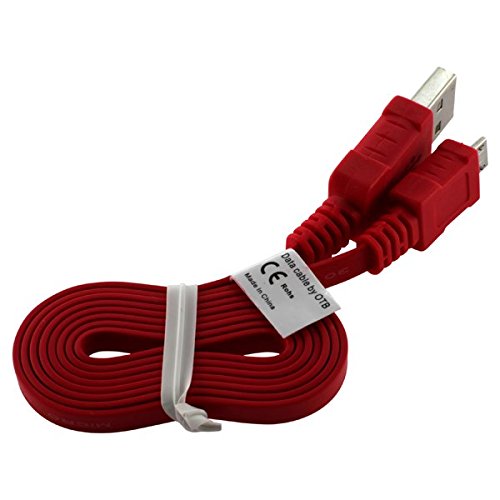 Highspeed Micro USB 2.0 Flachkabel Ladekabel Datenkabel für Swees Godon X589 Switel S5002D tiptel Ergophone 6180 6181 TP-LINK Neffos C5 MAx^ C5L Ulefone Be X Future Paris Arc HD Power UMI Hammer S