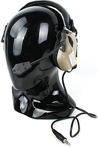 OPSMEN M32 Hearing Protection Headset With Standard Plug - TAN