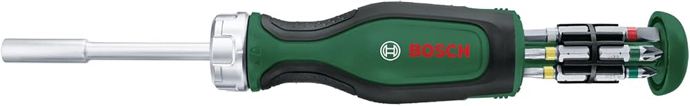 Bosch Home and Garden 12 Uçlu Cırcırlı Tornavida | Aksesuar el aleti