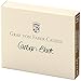 Price comparison product image Graf von Faber-Castell Ink Cartridges - Carbon Black (Pack of 6)