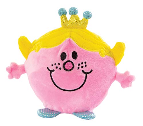 Mr Men Little Miss 1034 Little Miss Princess Easy Squeezie - Peluche de Espuma viscoelástica, Color Rosa