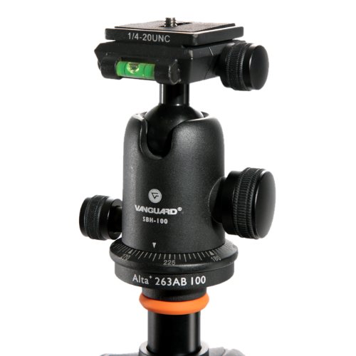 Vanguard Alta Pro 263AB 100 Aluminium Tripod with Multi-Angle Column and SBH-100 Ball Head