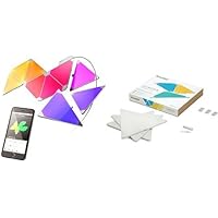 Nanoleaf Aurora - 9x Modulare Smarte LED + Nanoleaf Aurora Erweiterungspack - 3 zusätzliche modulare LED Panels