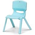 HAPPY BEAR - Plastic Kids Chair for Boys and Girls,Chair for Kids,Study Kids Study Chair Set,Kids Chairs for 2 3 4 5 to 10 Years, (Blue)