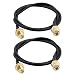 Produktbild DealMux 2Pcs 50cm RG174 Antenna Extension Cable RP-SMA Male to Female Connector Pigtail Cable