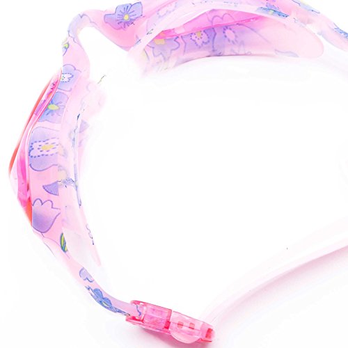 Premium Kinder Schwimmbrille von #DoYourSwimming – perfekte Passform für Kinder bis ca. 12Jahre / Anti-Beschlag-Schutz für kristallklare Sicht / verspielte Design – Chlorbrille, die Freude auf Schwimmen und Wasser macht. Eine ideale Kinderschwimmbrille inklusive Transportbox. Hoher Tragekomfort mit leicht verstellbaren Silikonband, kratzfesten Gläsern mit integrierten UV-Schutz - 5