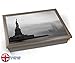 Produktbild Statue Of Liberty New York USA America Cushion Lap Tray Kissen Tablett Knietablett Kissentablett - Chrome Effekt Rahmen