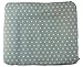 Produktbild Ideenreich 2254 schadstofffreie Wickelauflage Sterne grau mit abnehmbaren Bezug, 75 x 85 cm