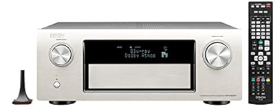 Denon AVR-X4200W Sintoamplificatore ad alta Potenza, Microfono di Taratura con Telecomando e Cavalletto per Microfono, Argento occasione su Polaris Audio Hi Fi