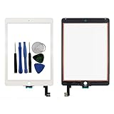 Farbe: Weiß BisLinks®® Für Apple iPad Air 2 Berühren Bildschirm Digitizer Glas Weiß 6 Gen A1566 A1567 Tools