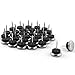 Produktbild DealMux Metall Möbel Stuhl Glide Füße Bein Fußboden-Schutz Nägel 2.3cm Dia 30pcs