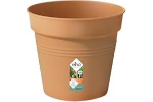 Elho Green Basics Orchidea 15 – doniczka na kwiaty do własnej uprawy – Ø 15 x wys. 14,9 cm – łagodna terra