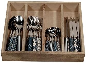 Campagne 24-Piece Cutlery Set, Blue