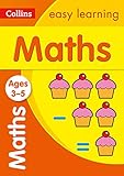 Maths Ages 3-5: New Edition (Collins Easy Learning Preschool) by Collins Easy Learning
