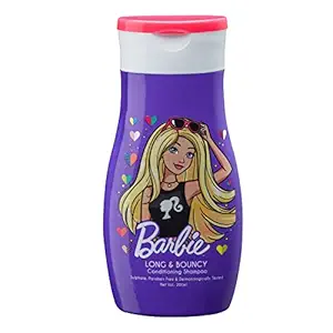 Barbie Conditioning Shampoo - Long & Bouncy, Sulphate, Paraben & Gluten Free, Enriched With Vegetable Protein, Dermatologically Tested, 200ml