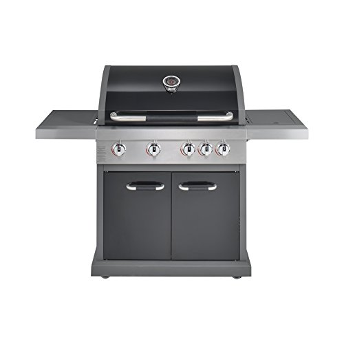 Preisvergleich Produktbild Jamie Oliver Pro 4-Brenner Gasgrill, Schwarz