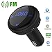 Produktbild FM Transmitter Smart Auto Lokalisierer Wireless Auto mp3 Player Audio Radio Adapter freisprecheinrichtung Car Kit integriertem mit 5V/2.1A Dual Port USB Auto Ladegerät für iPhone 7/7 Plus/6s/6, Samsung Galaxy S7/S6/Note 5, LG, HTC, Nexus und mehr