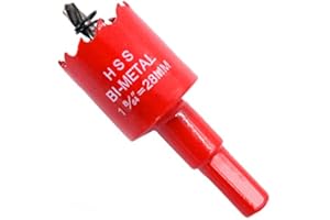 28mm Hole Saw LAIWEI Hole Cutter,For Drilling Wood, Aluminum Profiles,PVC and Other Materials(1-1/8"(28mm))…